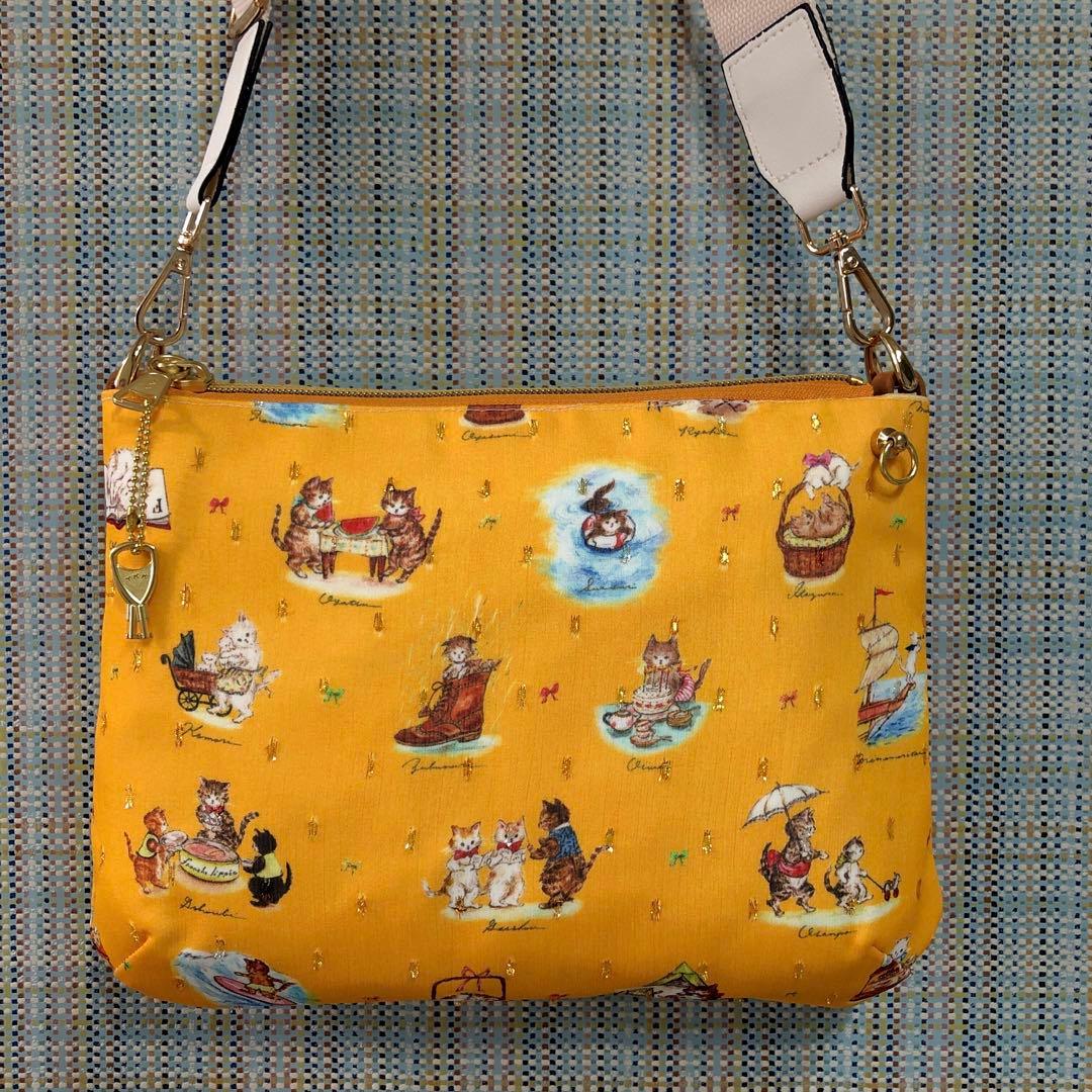 専用　1875.ハンドメイド　23cmマチ有りファスナーバッグ　フランシュリッペ