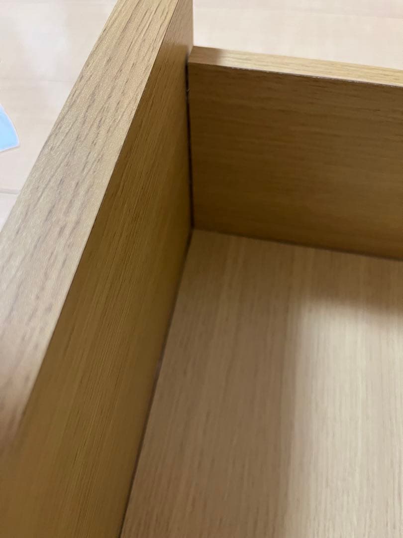 4段チェスト ナチュラルウッド オーク ニトリ タンス