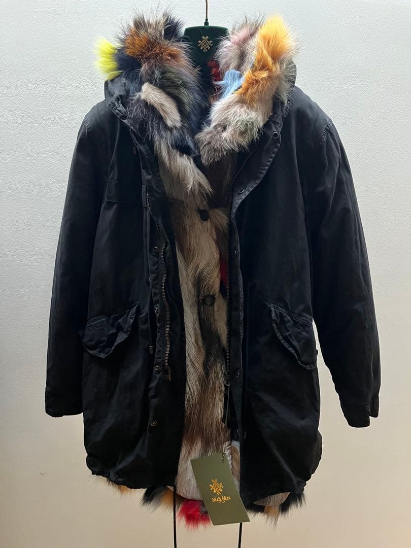 Mr&Mrs Italy ユニセックスモッズコートKPK0037COMB3