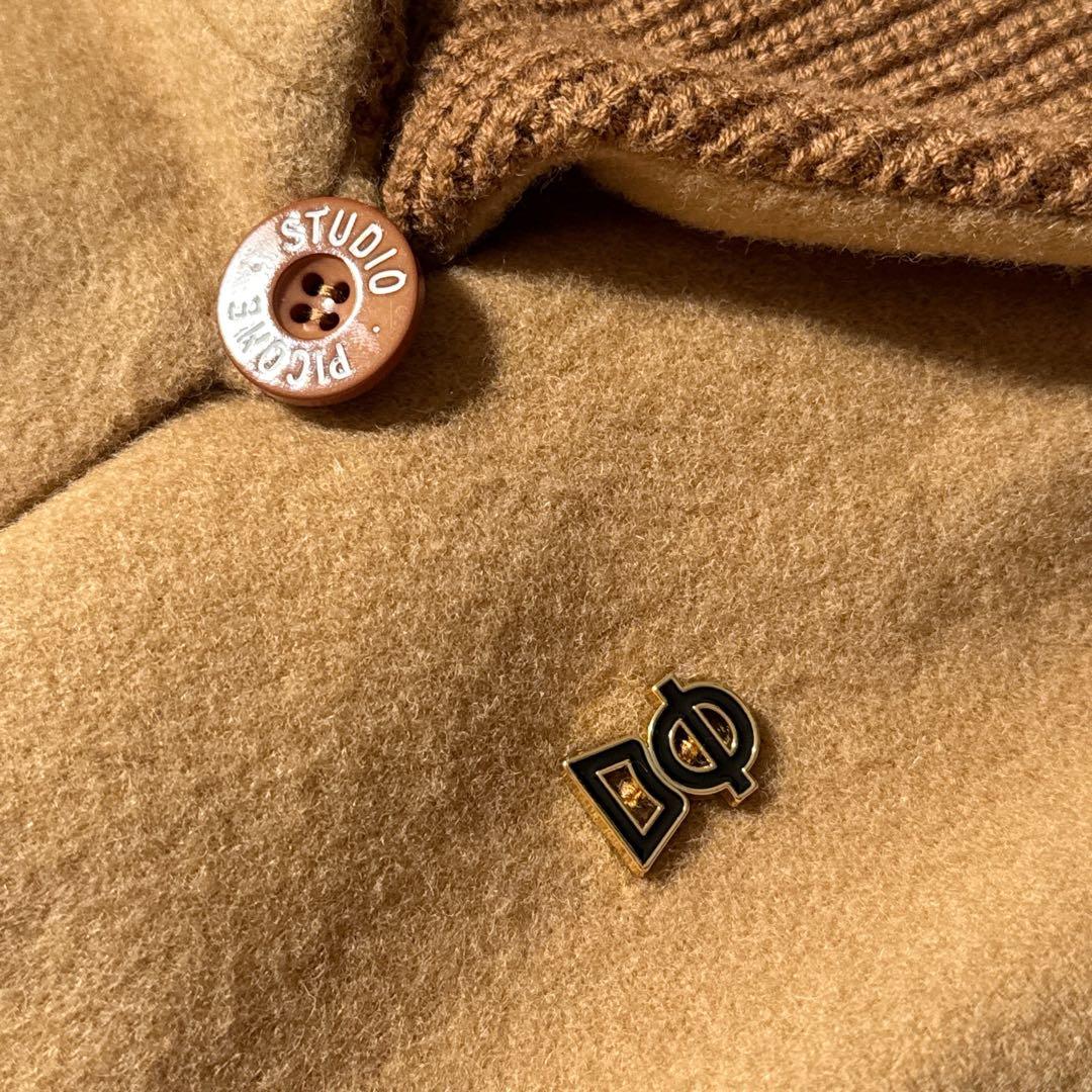 ピッコーネ ウールフーデッドコート 大きいサイズ