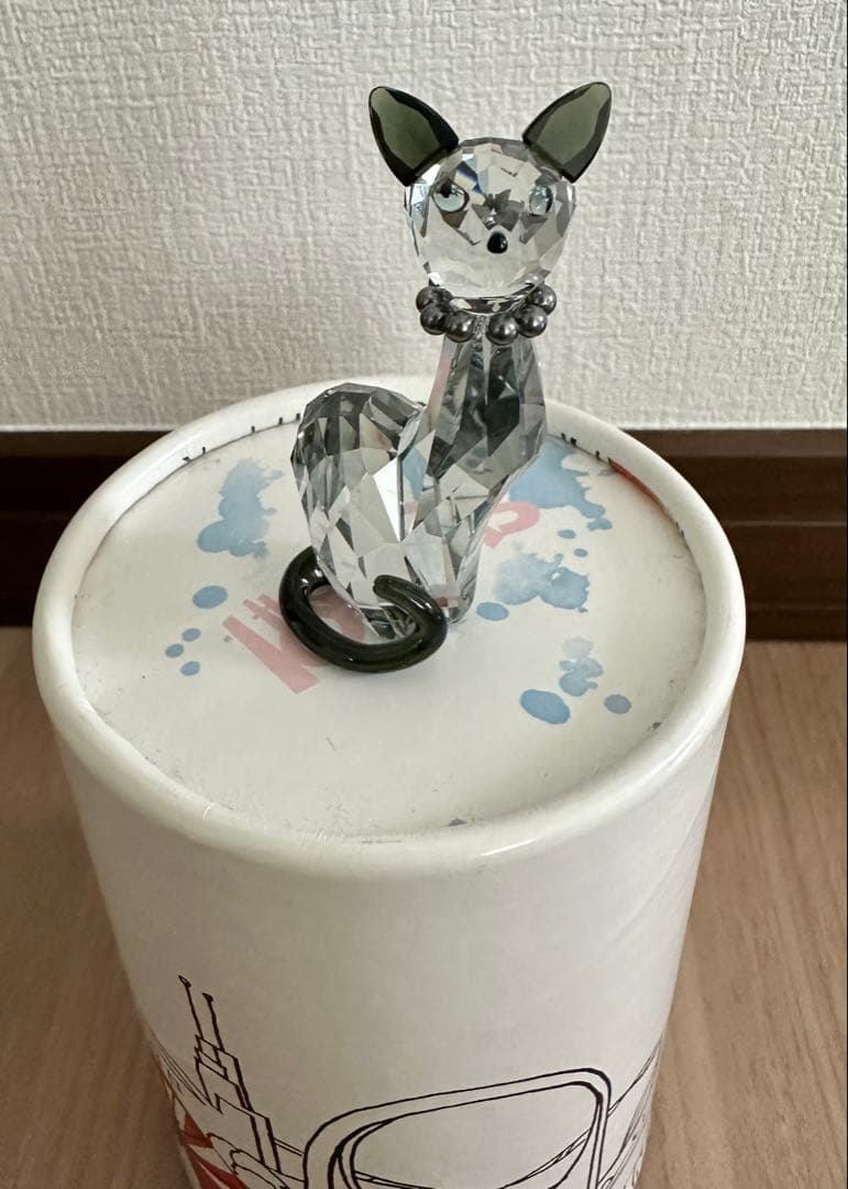 Swarovski スワロフスキー 猫 イネス