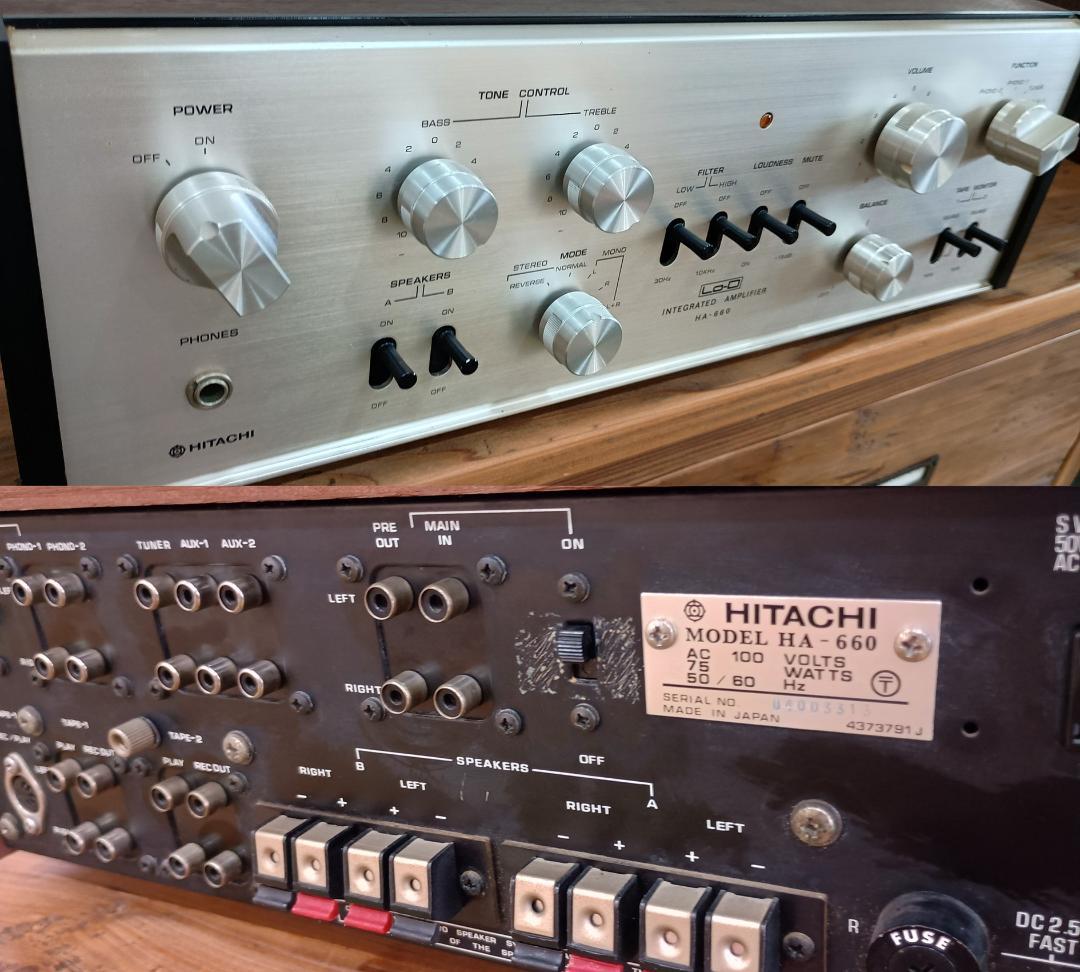 Hitachi HA-660 プリメインアンプ