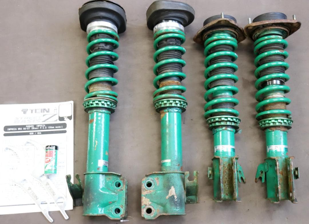 GDA GDB インプレッサ アプライド A B C D 型 GGA 車高調