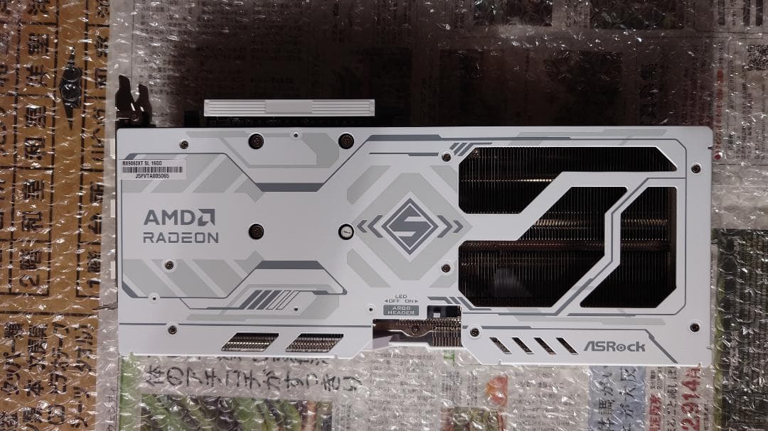 グラフィックボード・グラボ・ビデオカード Radeon RX9060XT SteelLegend 16GB OC