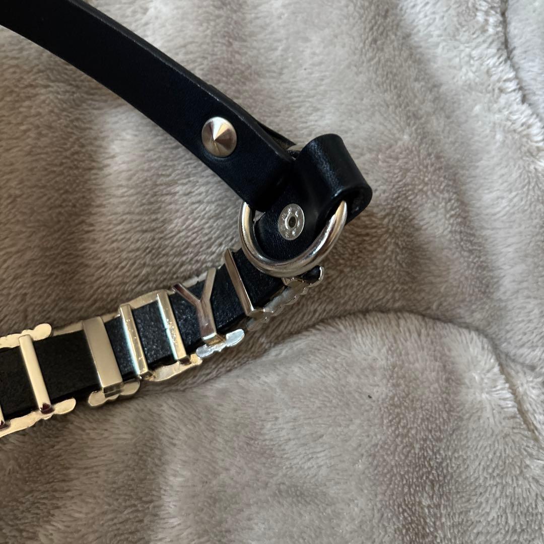 【レア・美品】HYSTERIC GLAMOUR ロゴベルト 黒