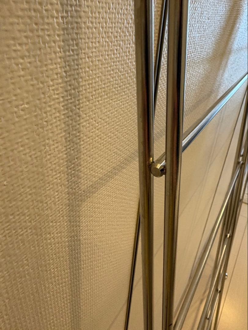 無印良品　ステンレスユニットシェルフ　追加用帆立　中　2セット