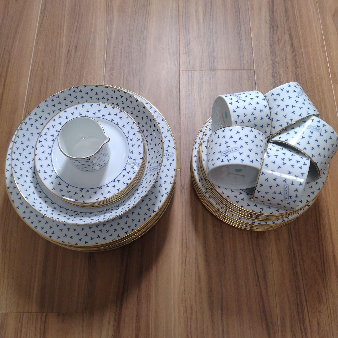 Tiffany ダンシングT 食器セット　28P 箱なし未使用品