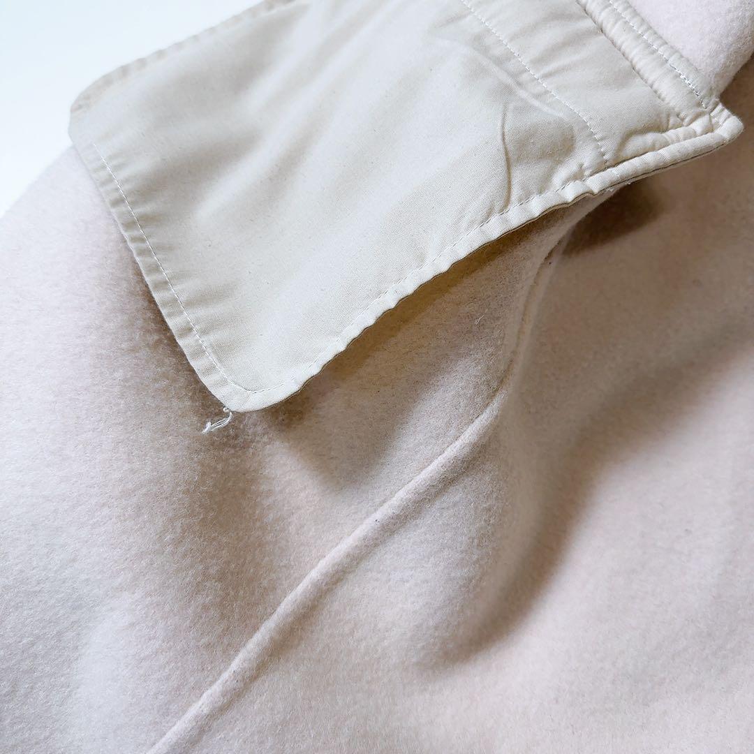 美品ꕥミラオーウェン 接結ハーフ丈Aラインコート ゆったり 川口春奈さん ドラマ