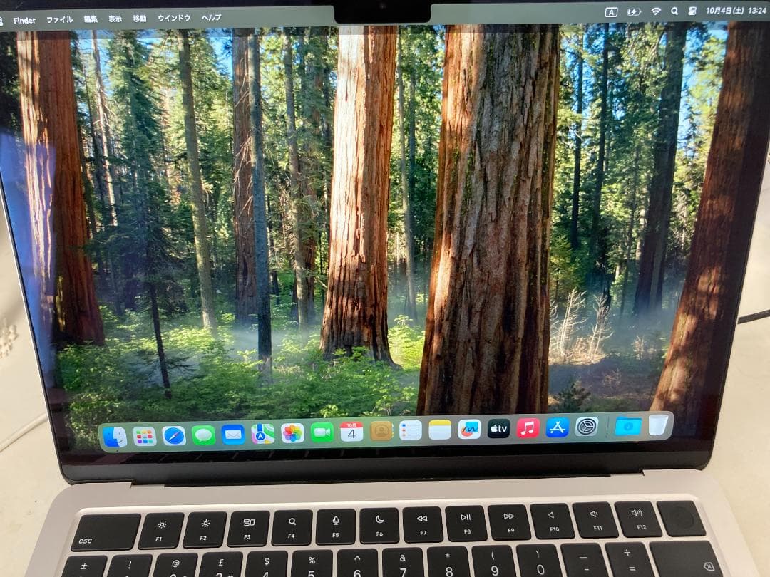 希少【UKキーボード】MacBook Air (M2, 2022)／スターライト