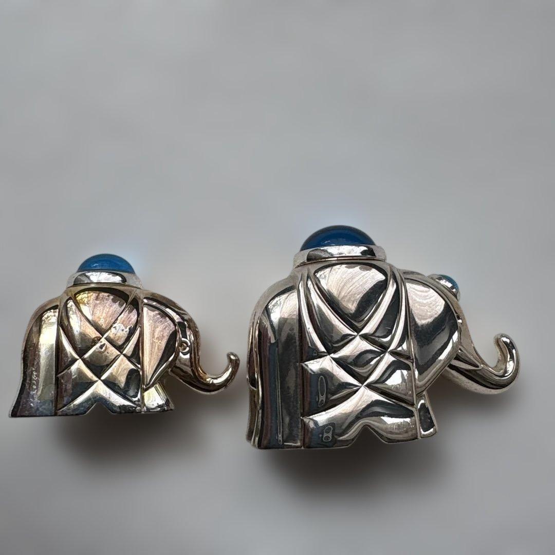 【激レア】✨CHRISTOFLE✨クリストフル エレファント 象 置物　銀