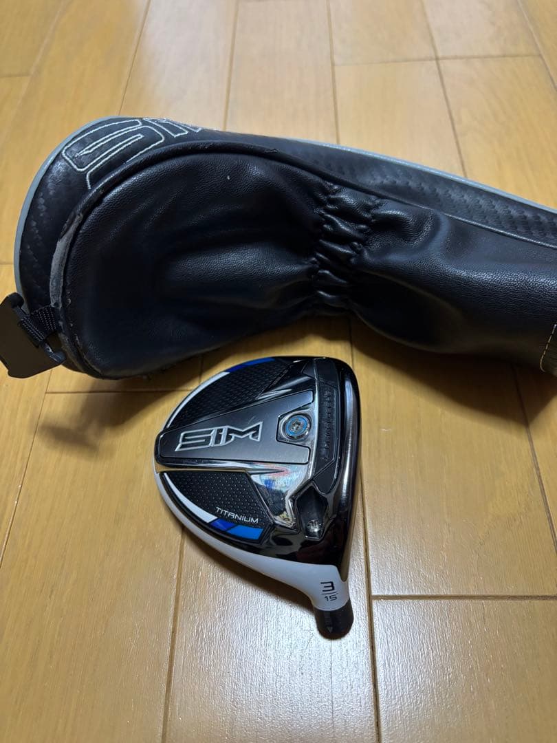 SIM 3w 15° フェアウェイウッドヘッド　塗装欠けなし美品