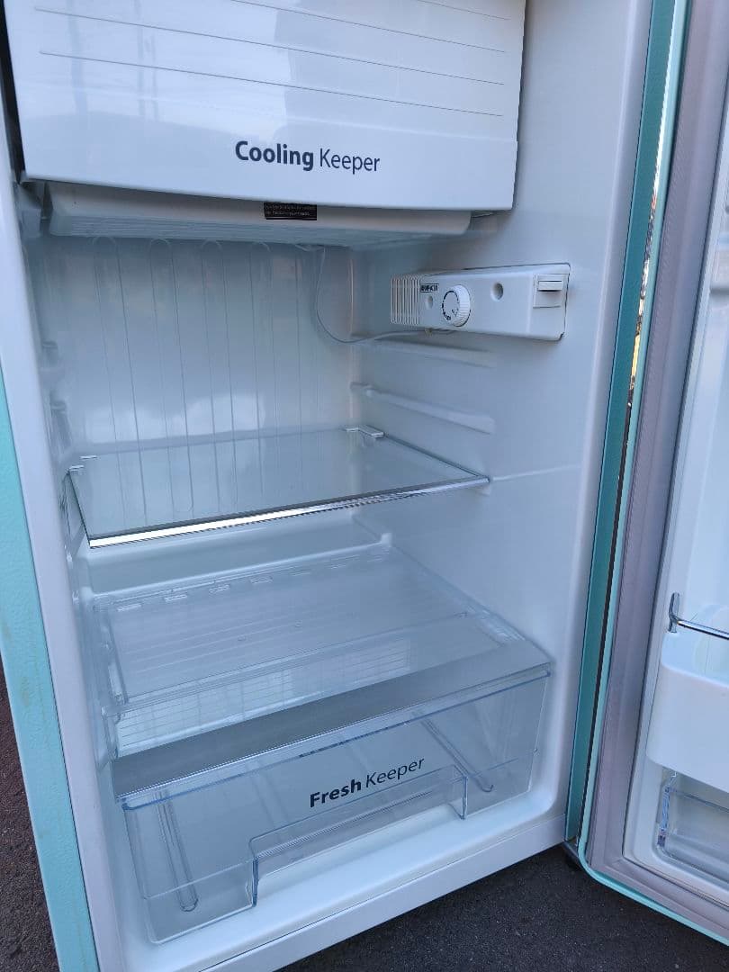 関東限 条件にて無料配送 ヨーロピアン レトロ冷蔵庫 DAEWOO 1ドア冷蔵庫