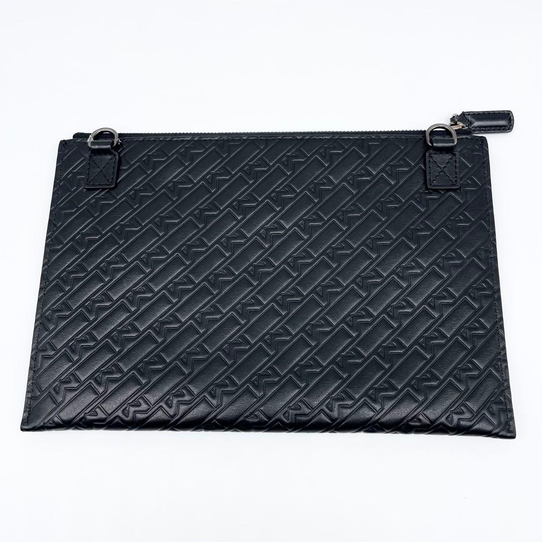 【未使用】MONTBLANC M_GRAM 4810 ミディアム 革 黒