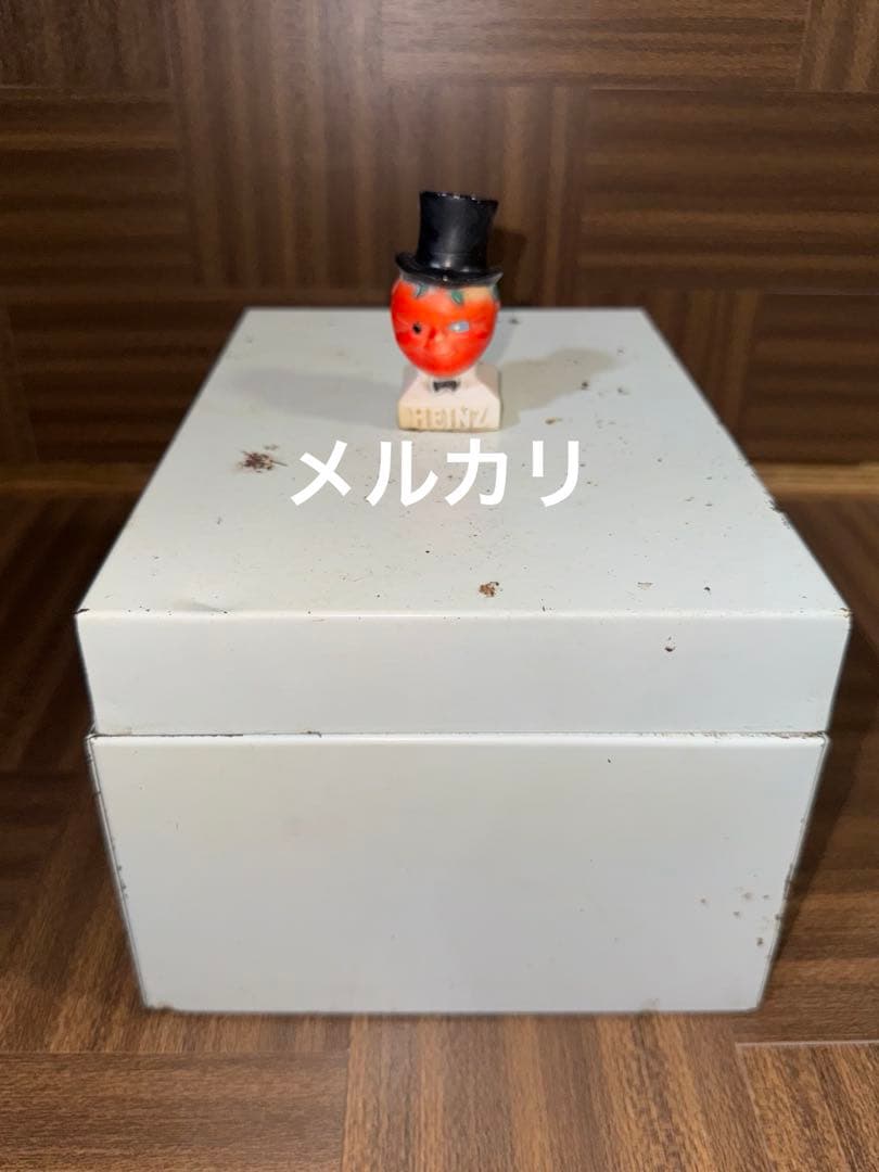 ビンテージ ハインツ メタル インダストリアルボックス ミスターアリストクラット