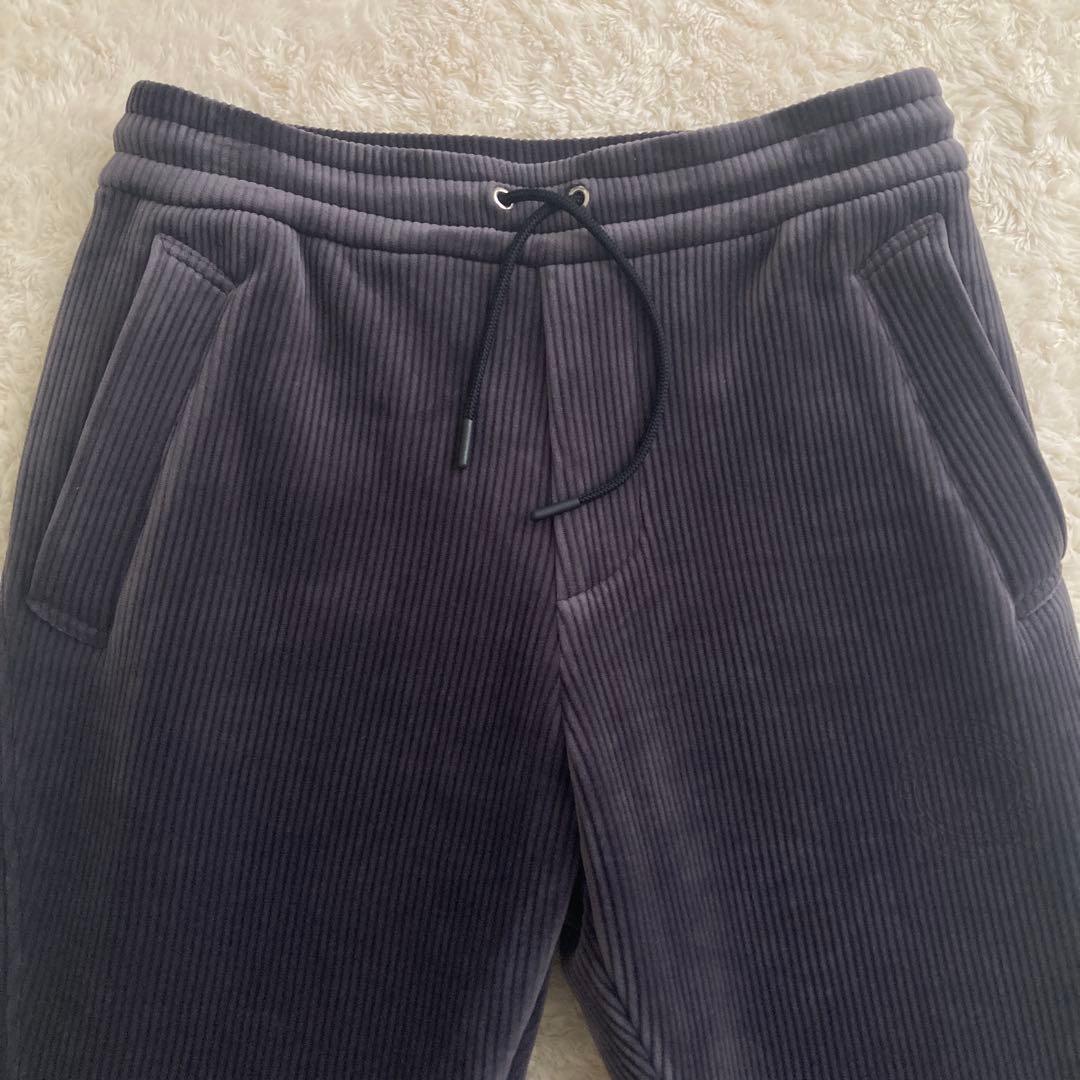 未使用級！1PIU1UGUALE3 GOLF コーデュロイ裏起毛ジョガーパンツ