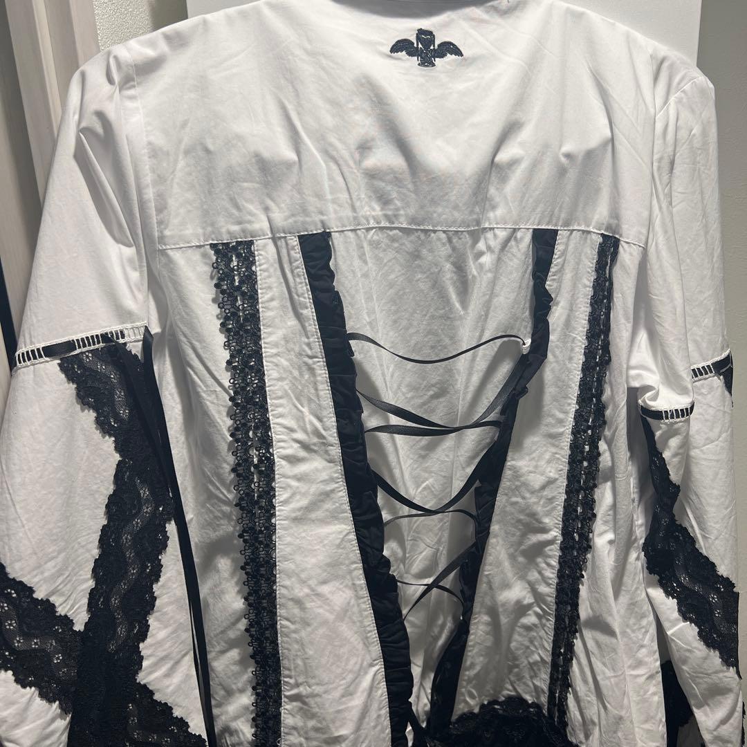 DimMoire【ディムモアールGothic学園ブラウス/White×Black