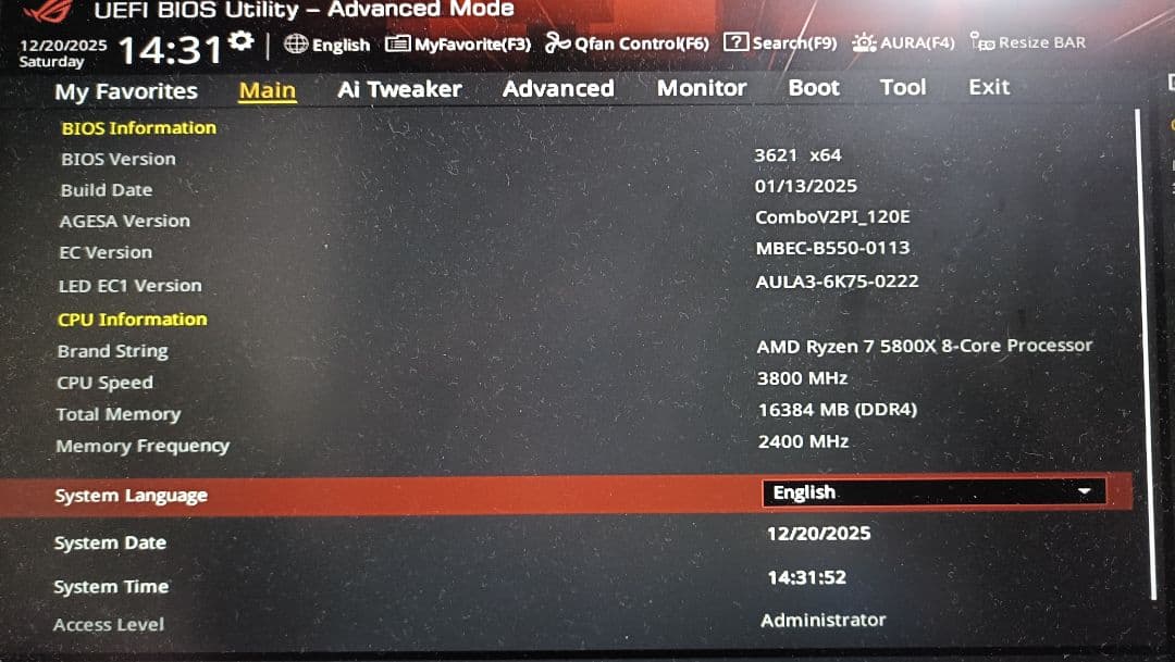 ROG STRIX B550-E GAMING マザーボード