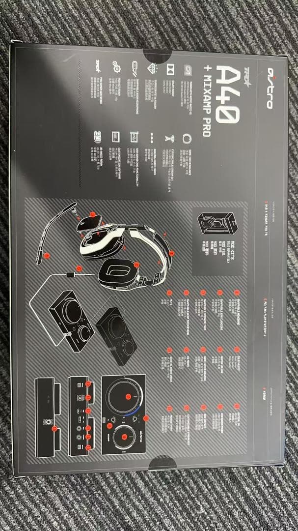 Logitech Astro A40 + MIXAMP Pro 新品未開封