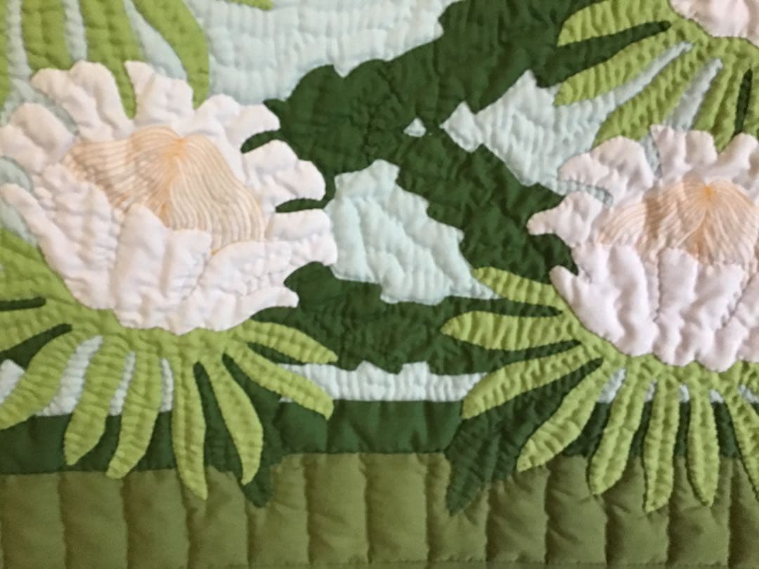 美品　ハワイアンキルト　タペストリー