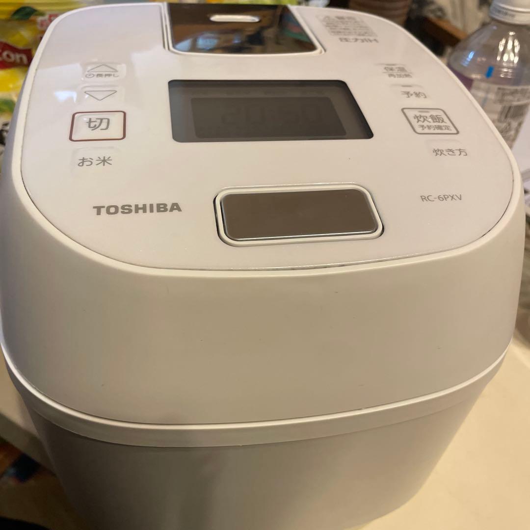 美品⭐︎ TOSHIBA｜圧力IH ジャー炊飯器｜RC-6PXV