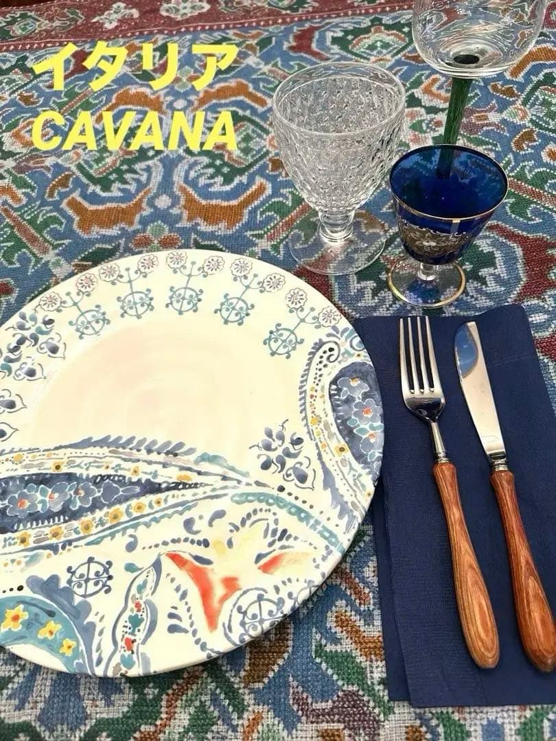 イタリア製　リネンマルチクロス大判