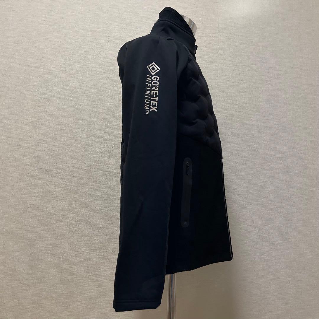 定価約9.8万　デサントゴルフ　g-arc グリーンダウンジャケット　撥水　防風