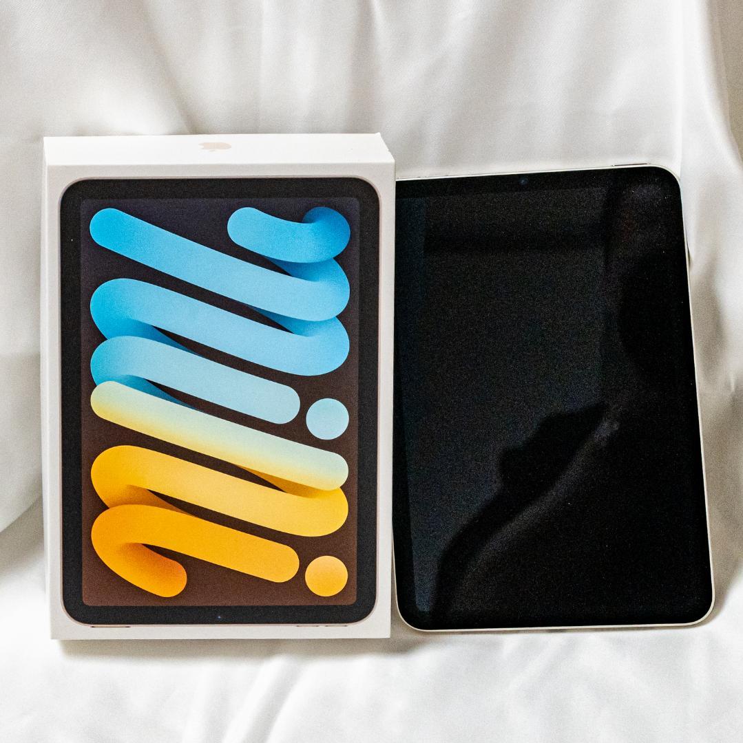 iPad mini (第6世代) 64GB スターライト　電池97％　Wifi