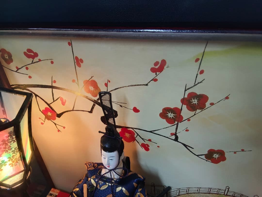 【引取限定・三重県】雛人形 15人揃い 藤翁作 かがやき雛 ガラスケース