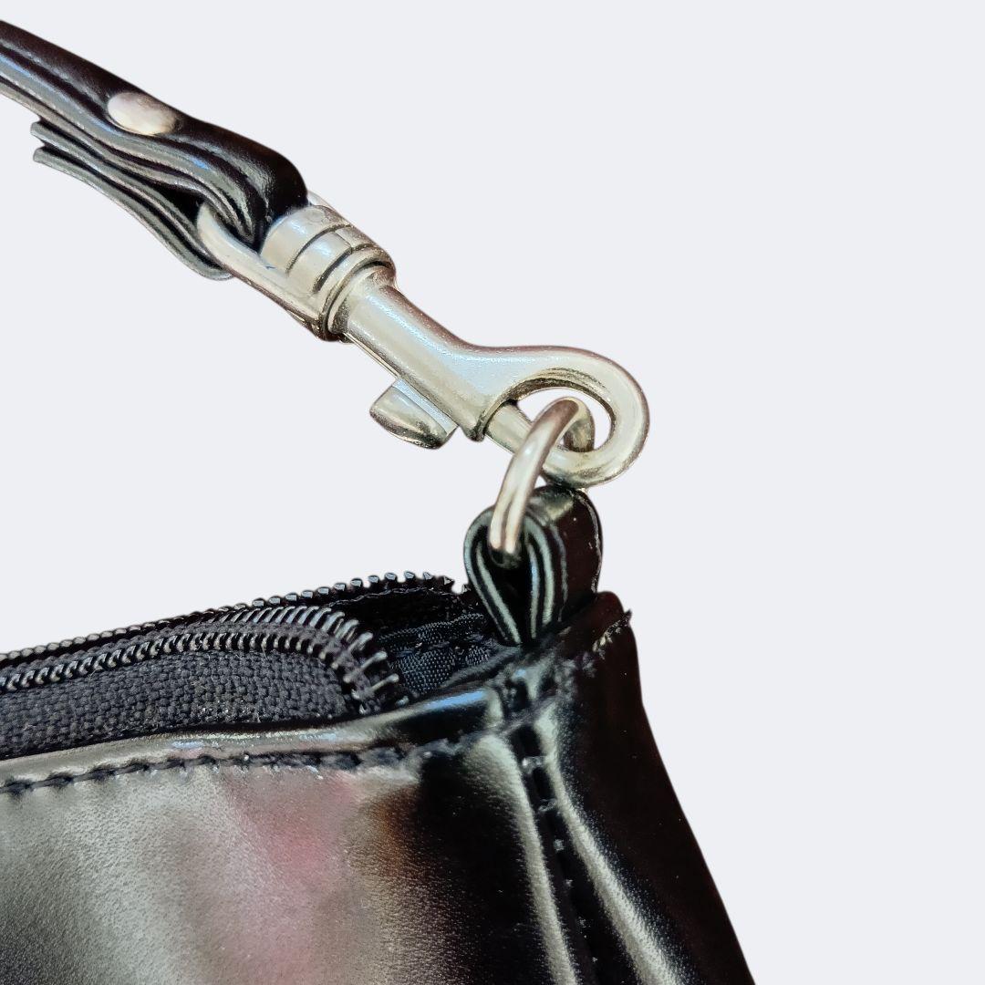 Courreges／クレージュ　ハンドバッグ　ブラック