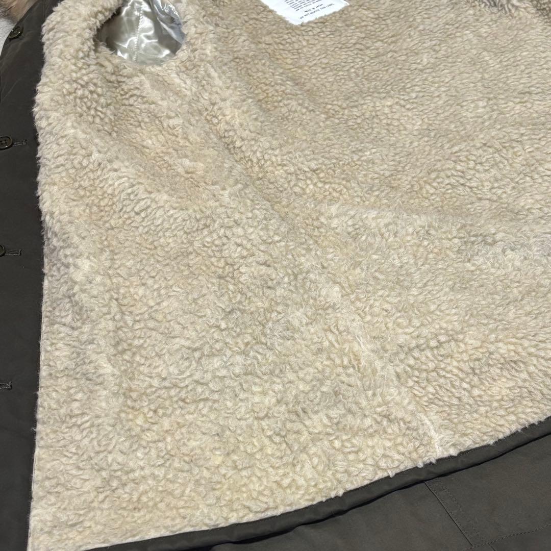 リチウムオム　OLMETEX モッズコート　ラクーンファー