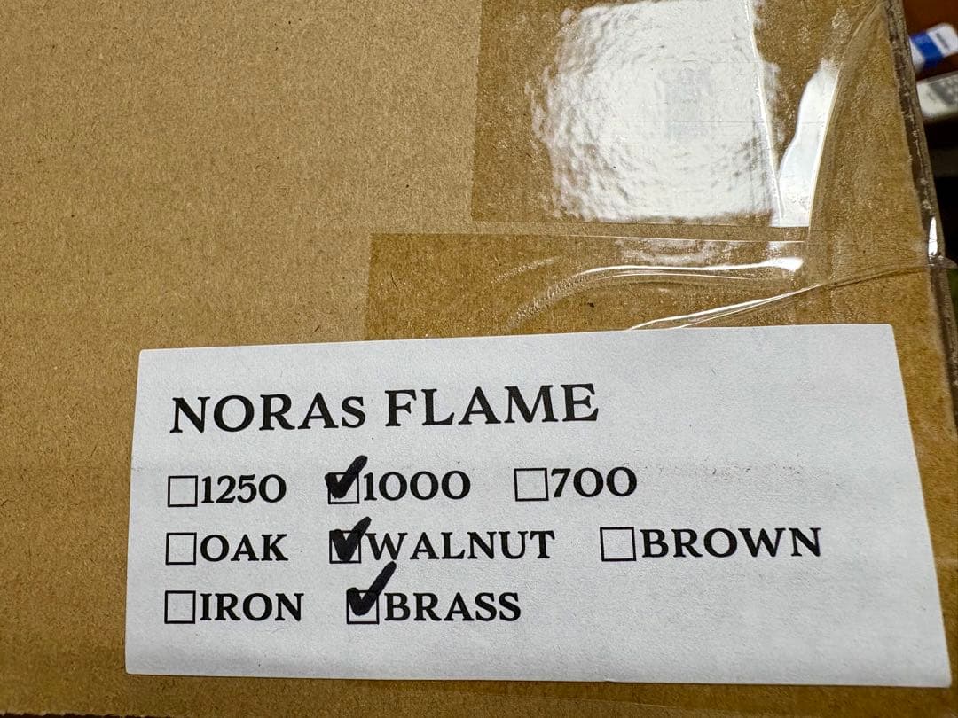 新品　オールドマウンテン　NORAsフレーム 1000 wnt 真鍮パネル4枚付