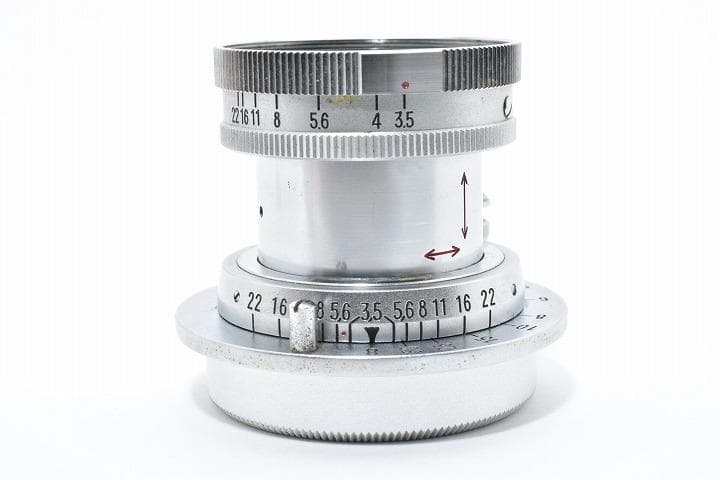 15545 極上 HEXAR 50mm F3.5 Leica L 小西六　ライカ