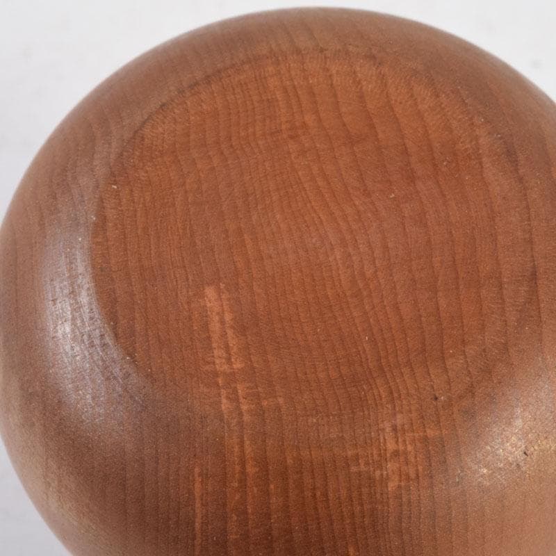 茶道具　一位彫　浩平造　内金溜　瓢香合　共箱　V　9055