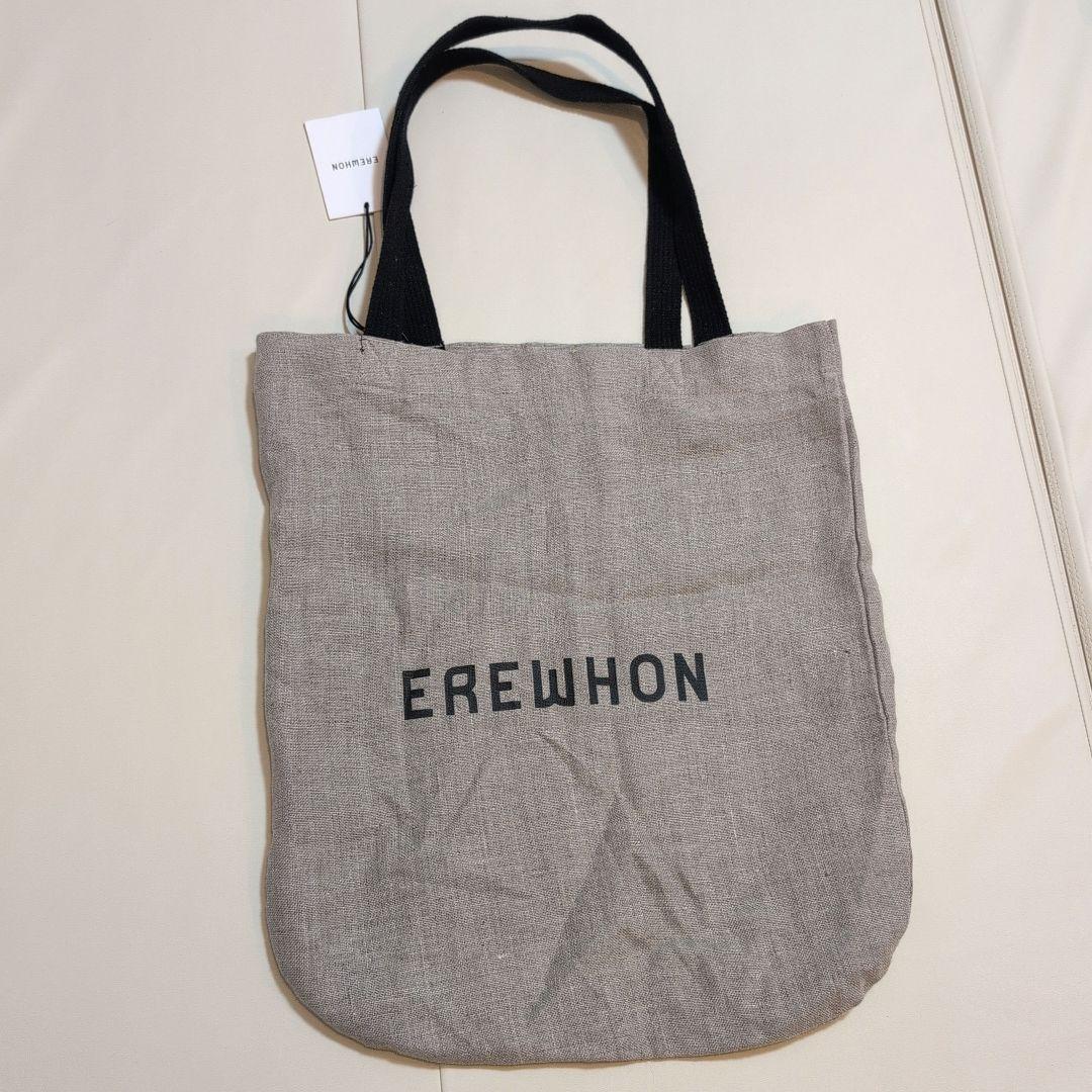 EREWHON グレー トートバッグ