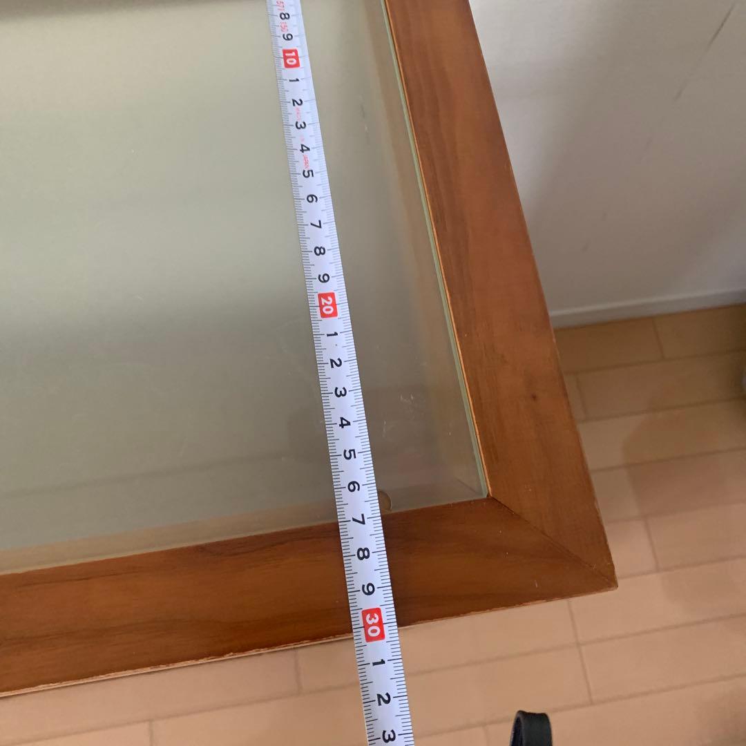 マルヨシ民芸家具 ガラス棚