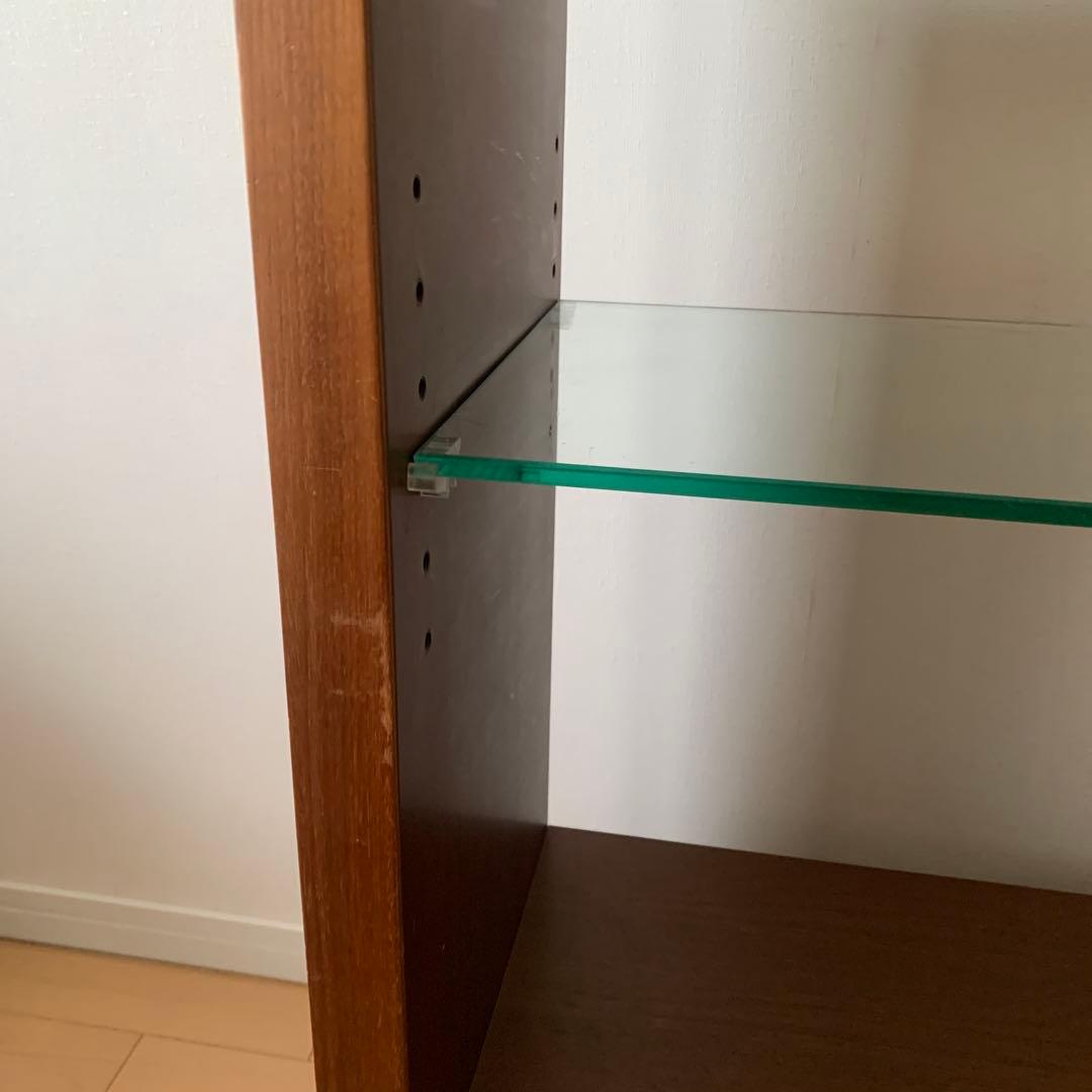 マルヨシ民芸家具 ガラス棚