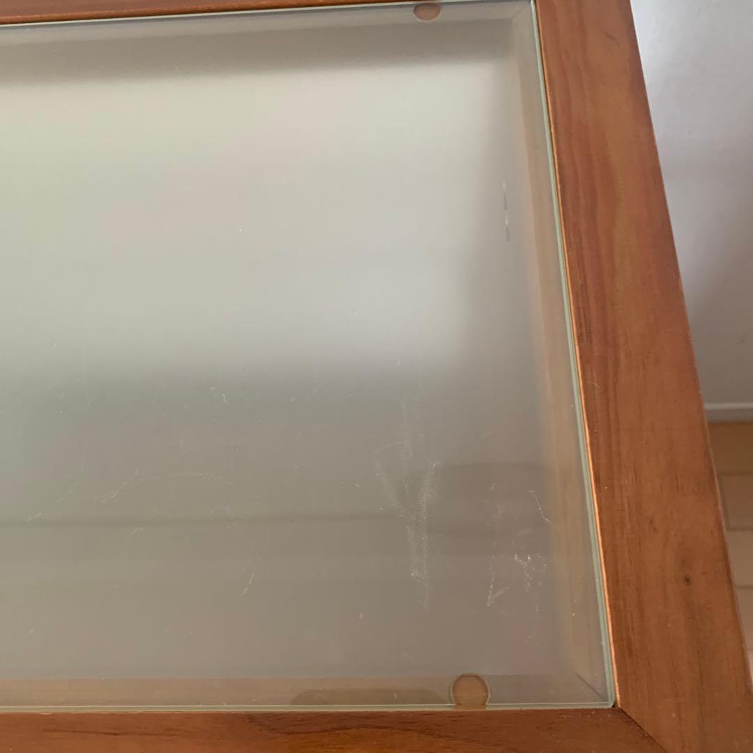 マルヨシ民芸家具 ガラス棚