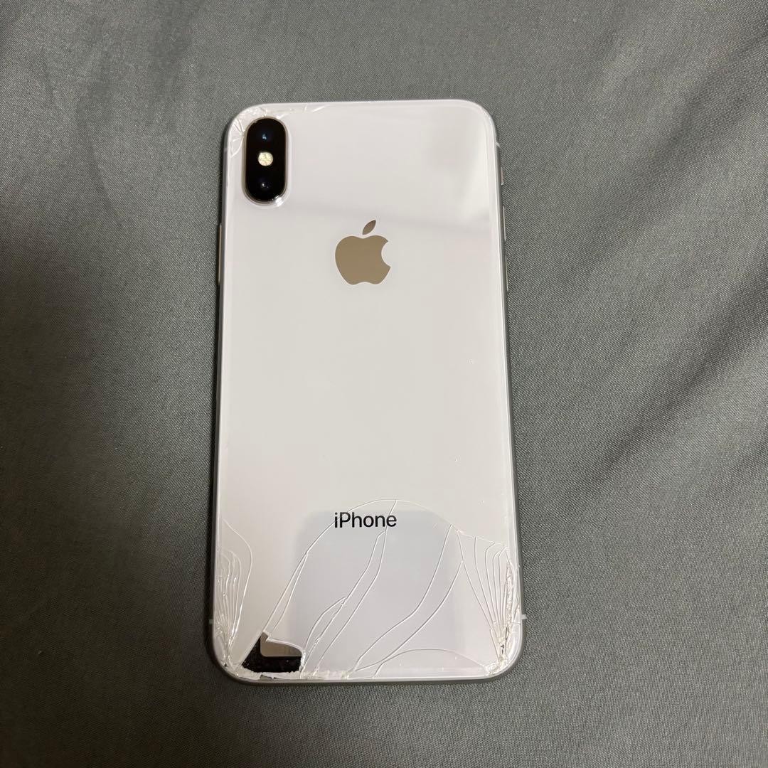 iPhone X シルバー 本体　128GB