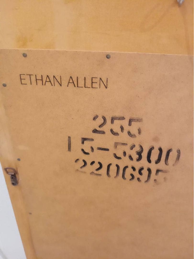ETHAN ALLEN イーセンアーレン USA ウォールミラー 大型 鏡