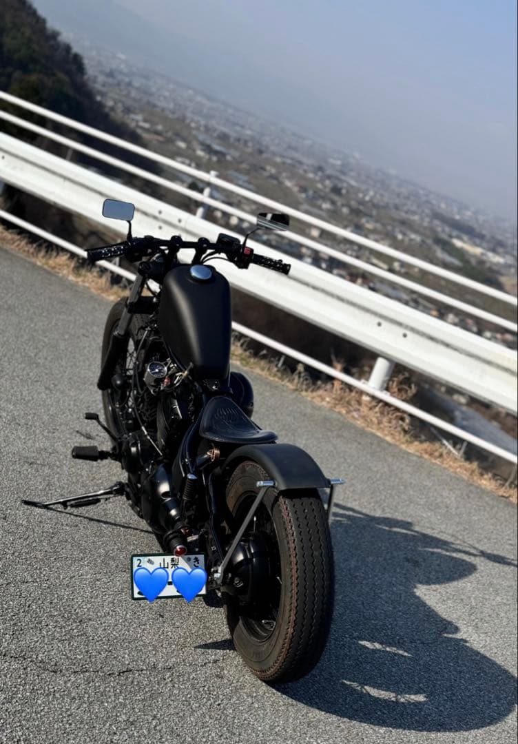 ヤマハ ドラッグスター400 フラットフェンダー用ステー