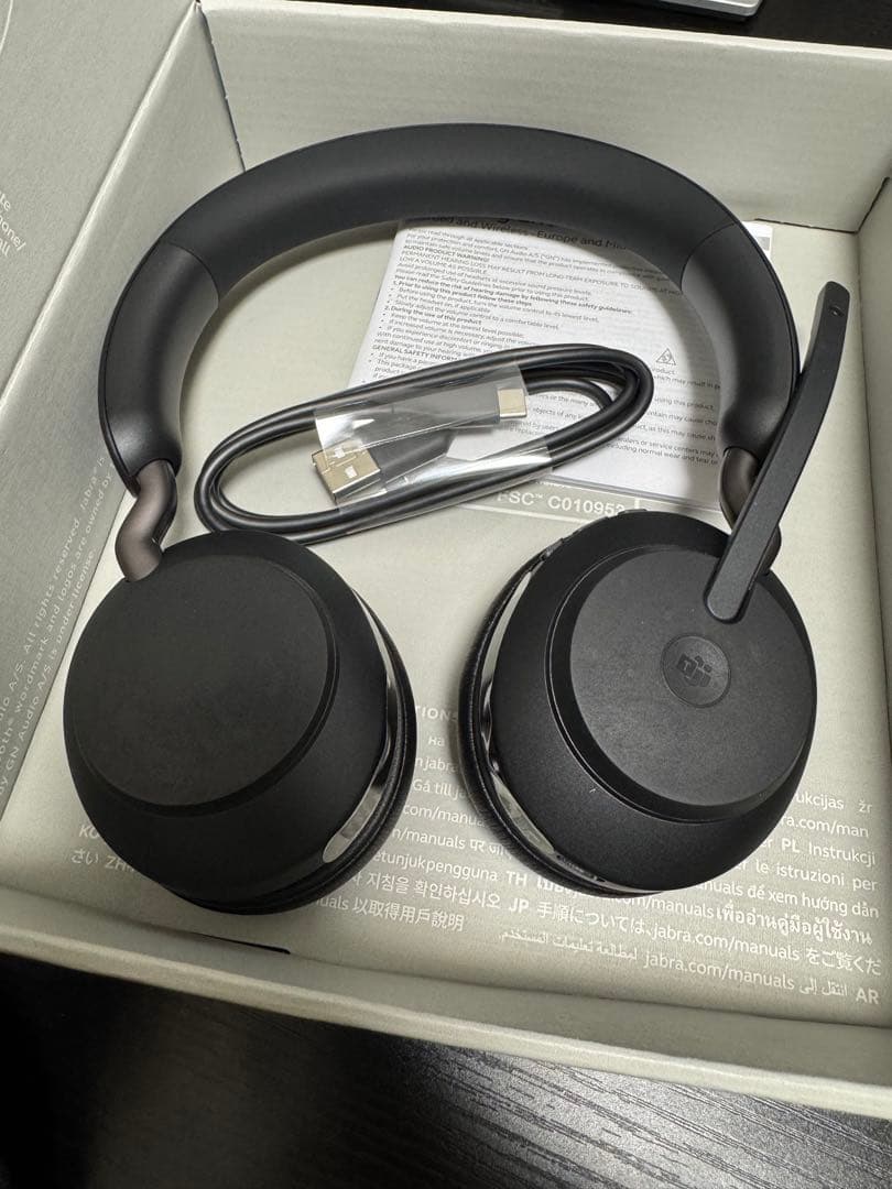 値下げ【新品未使用】Web会議_Jabra Evolve2 65 ヘッドセット