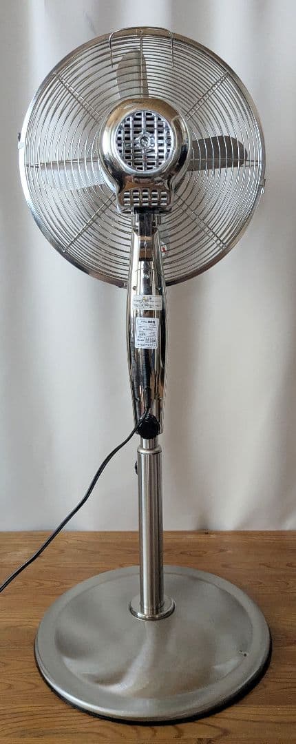 [廃盤レア・希少・おしゃれ・レトロ] ドウシシャ メタル扇風機 KIR-350
