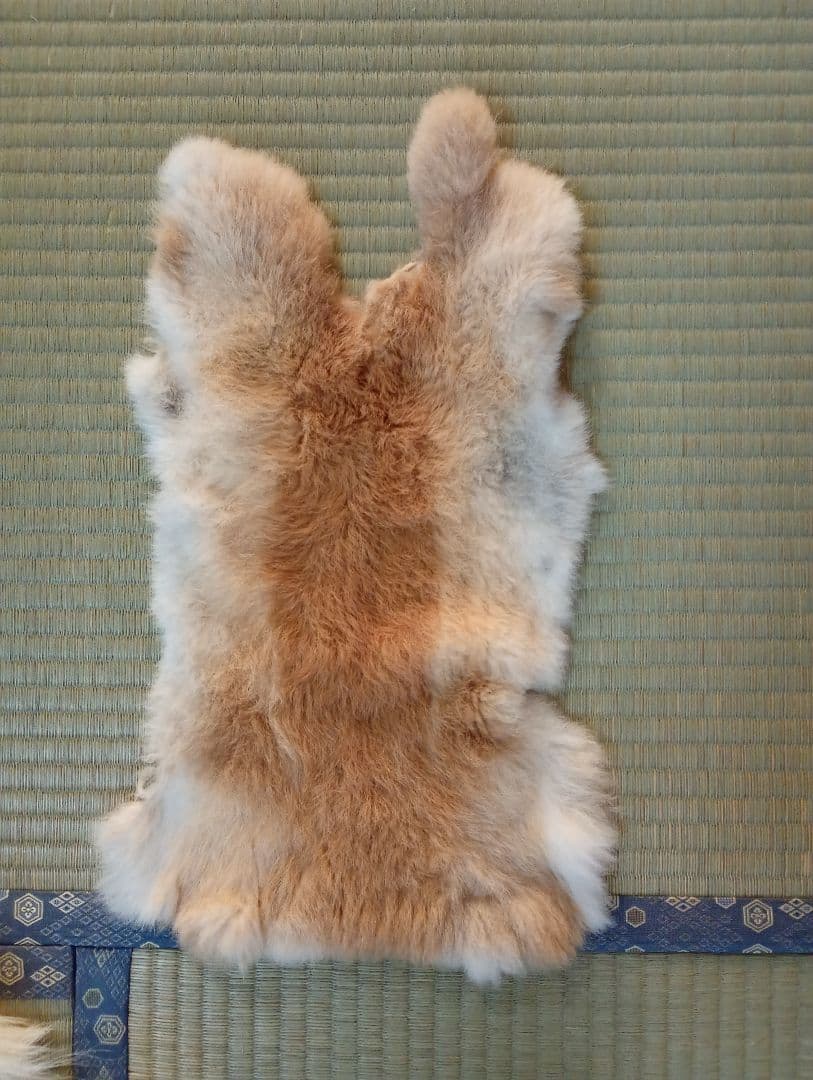 トナカイ毛皮　ラグ