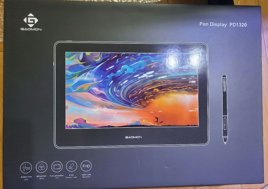 GAOMON 液晶ペンタブレット本体