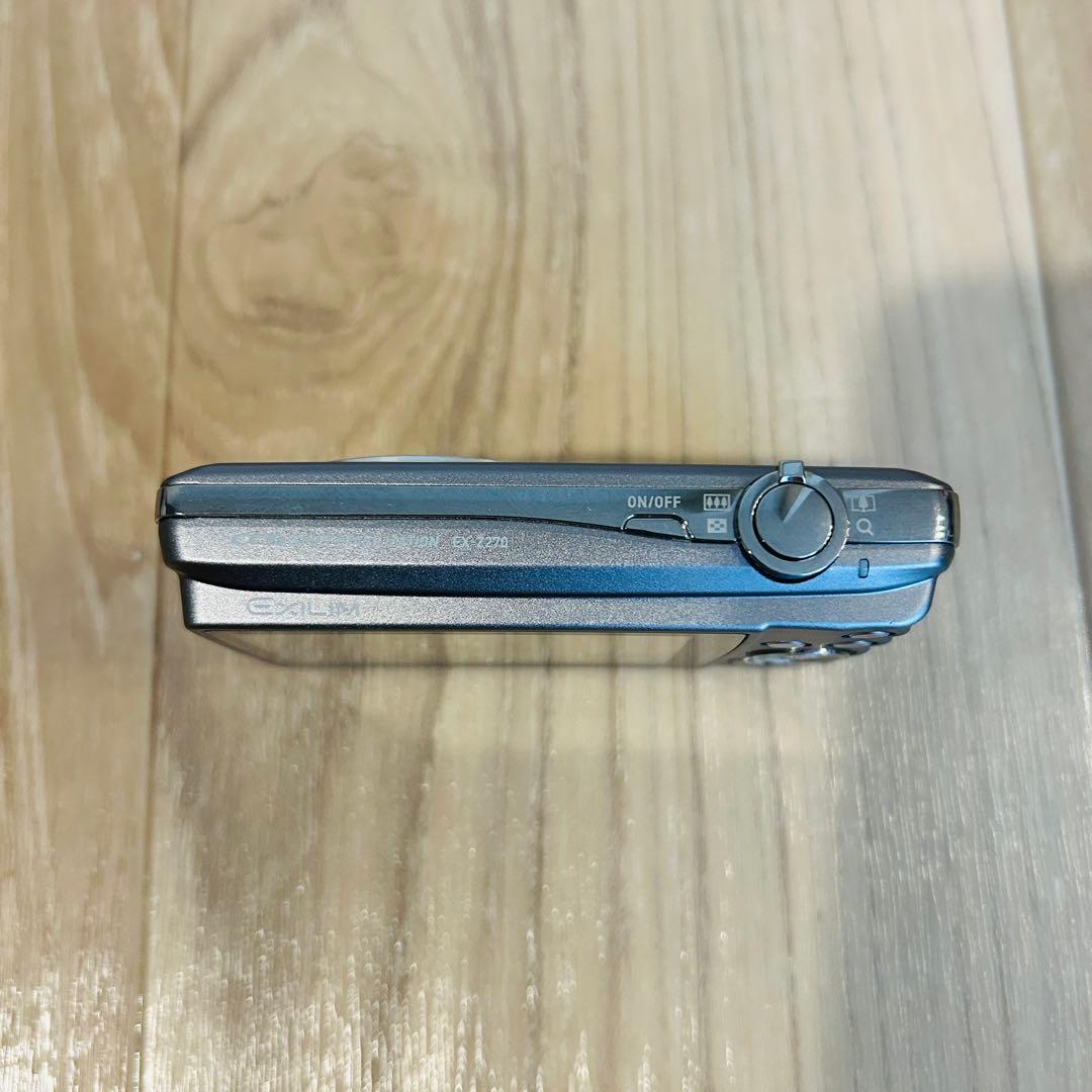 【美品】CASIO EXILIM EX-Z270 グレー EX-Z270GY