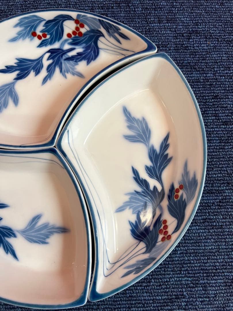 1191 香蘭社　皿　3客