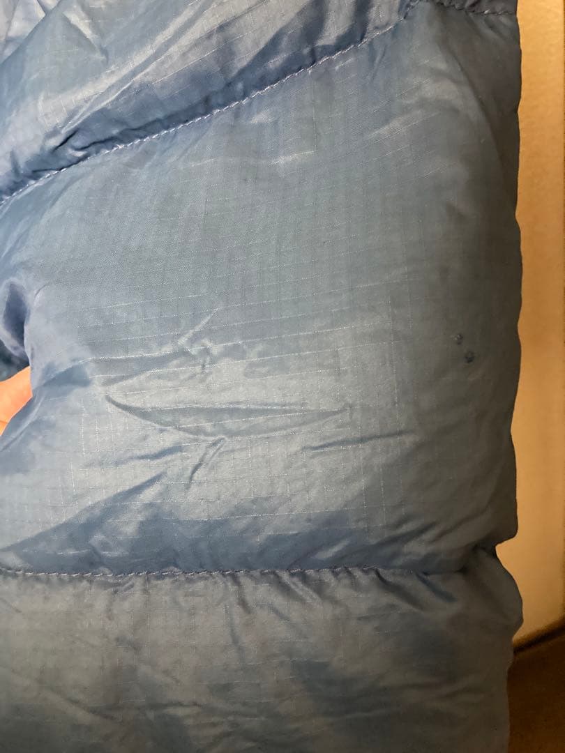 フード付 70sノースフェイス茶タグシェラパーカー ダウンジャケットUSA製