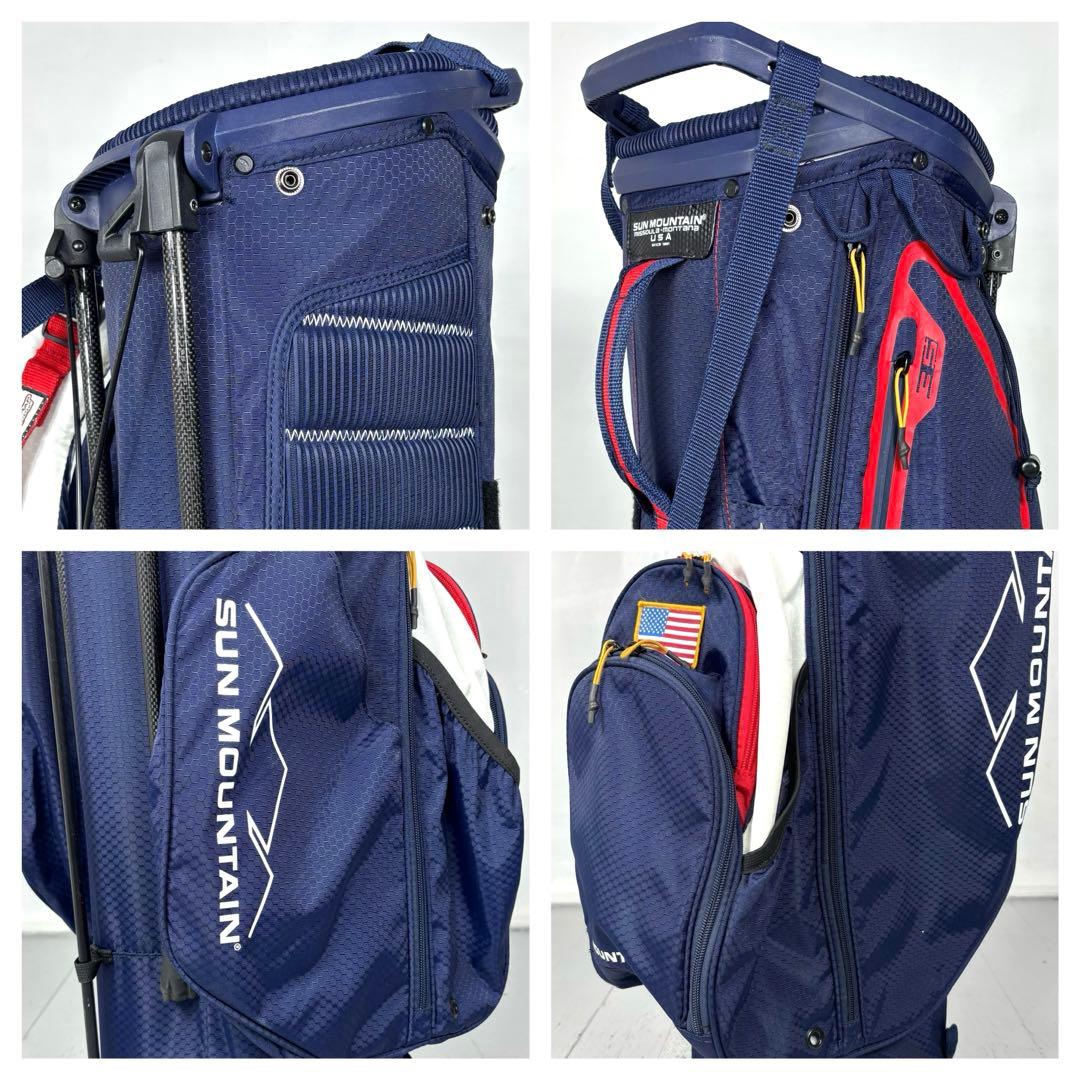 SUN MOUNTAIN（サンマウンテン） スタンド キャディバッグ 軽量