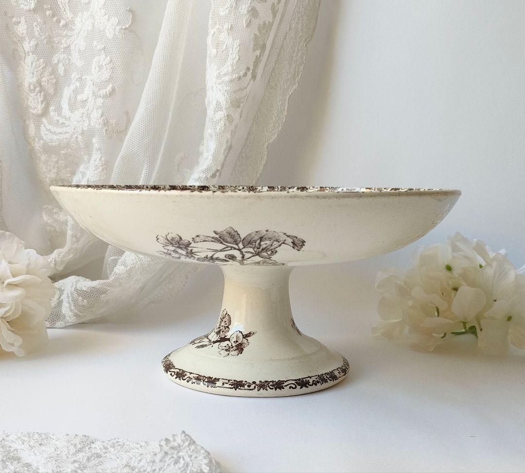 希少　美品　エミールブルジョワ　マロン　コンポティエ　フランスアンティーク