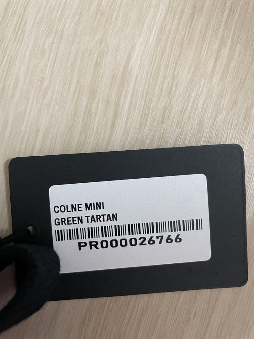 BRADY | COLNE MINI (green tartan) ブレディ